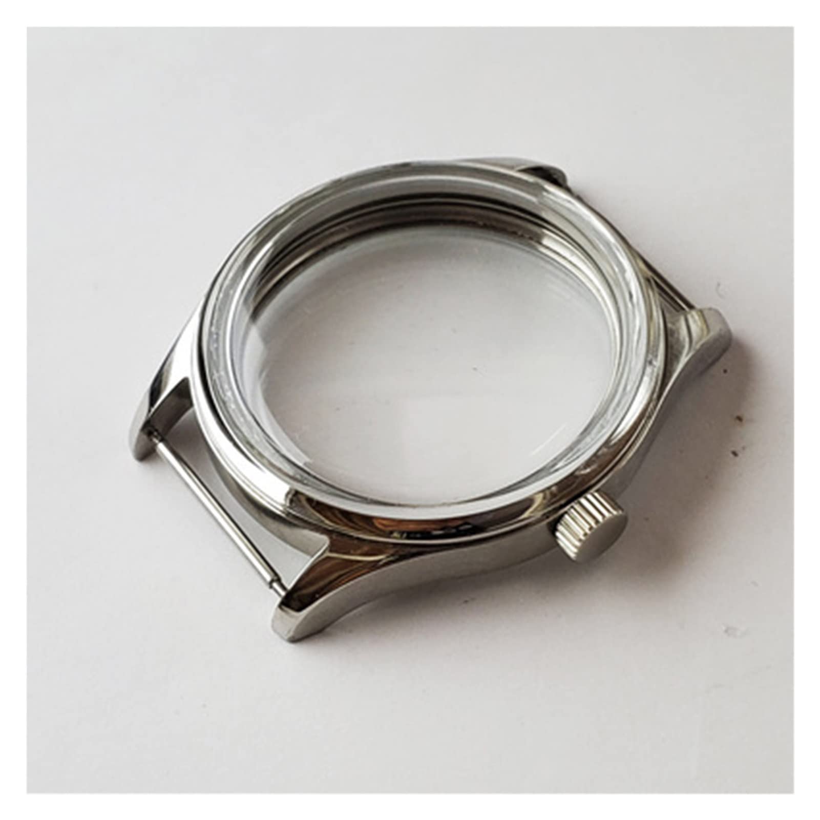 Caja de Acero Inoxidable de 42 mm, Compatible con el Movimiento 6497/6498, Cubierta Protectora Resistente a los arañazos, Adecuada para Piezas de Movimiento de la Serie ST3600.