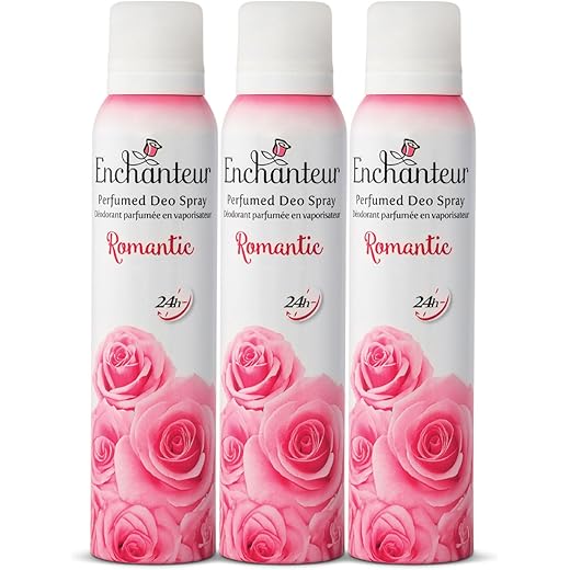 Enchanteur Romantic Deodorant Spray - French Perfume 150ml