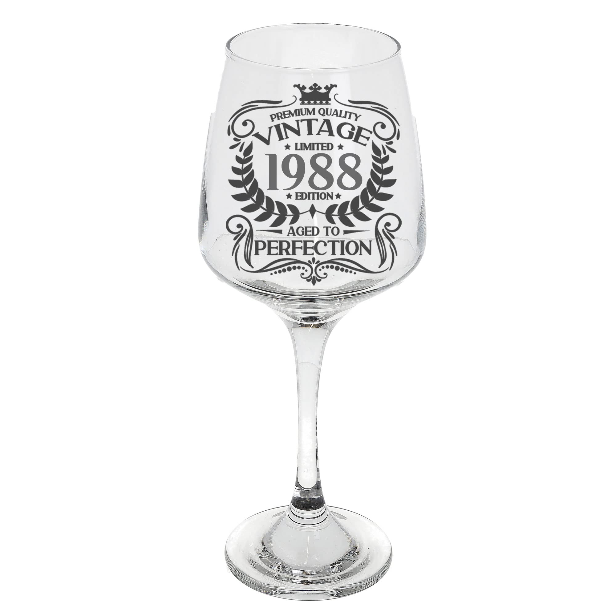 53rd Birthday Wine Glass - Vintage 1973 Gift -14