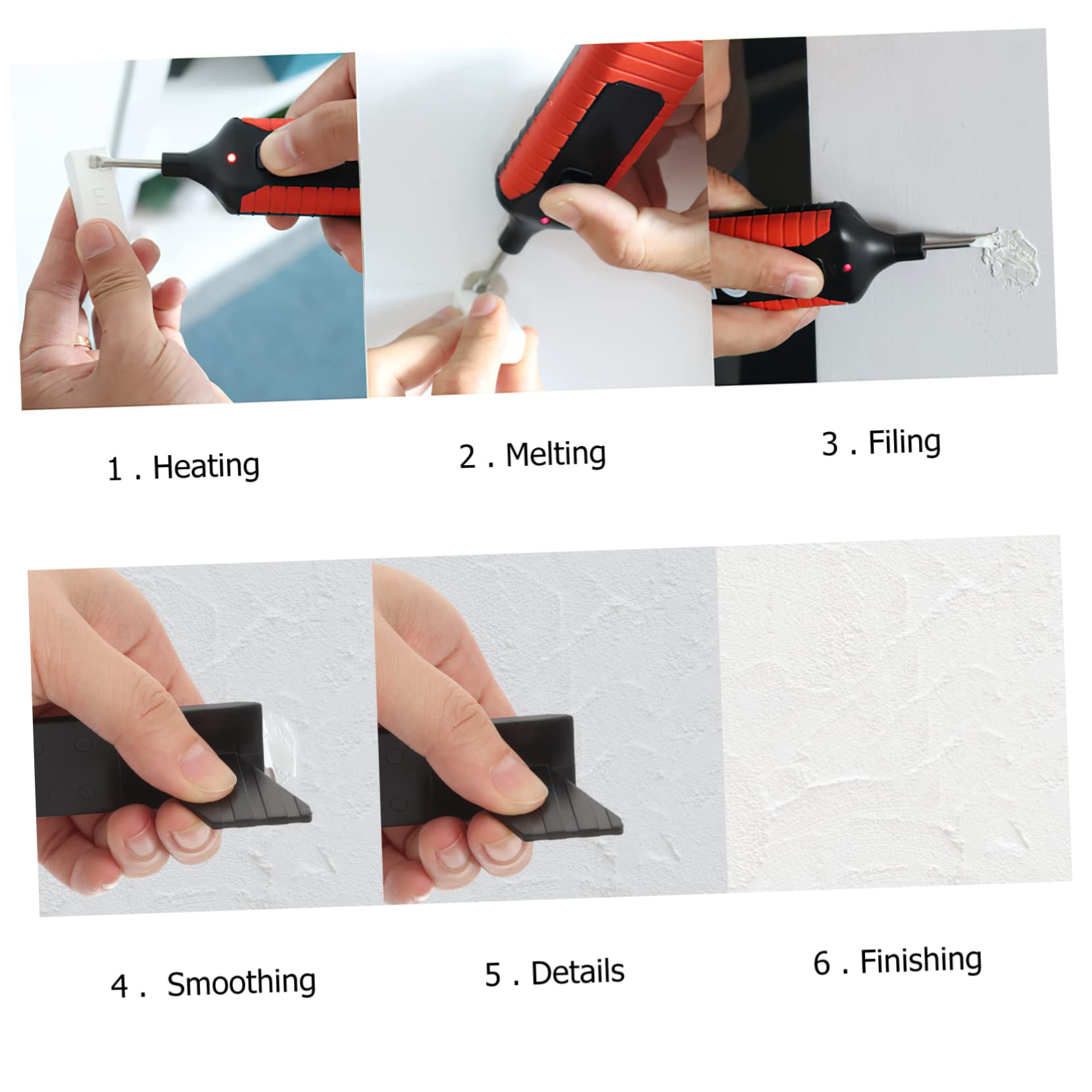 Kit di Riparazione per Pavimenti in Laminato, Blocchi di Cera 11 Colori, Ripara Graffi e Aree Danneggiate su Pavimenti e Mobili | Legno e Laminato, 11 Colori Inclusi, Adatto a Restauro e Ritocco di Graffi
