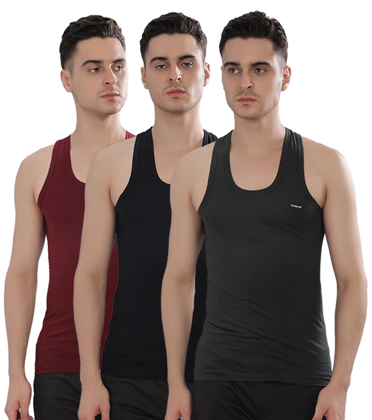 dollar bigboss Men's Solid Regular Fit Vest-picture-43