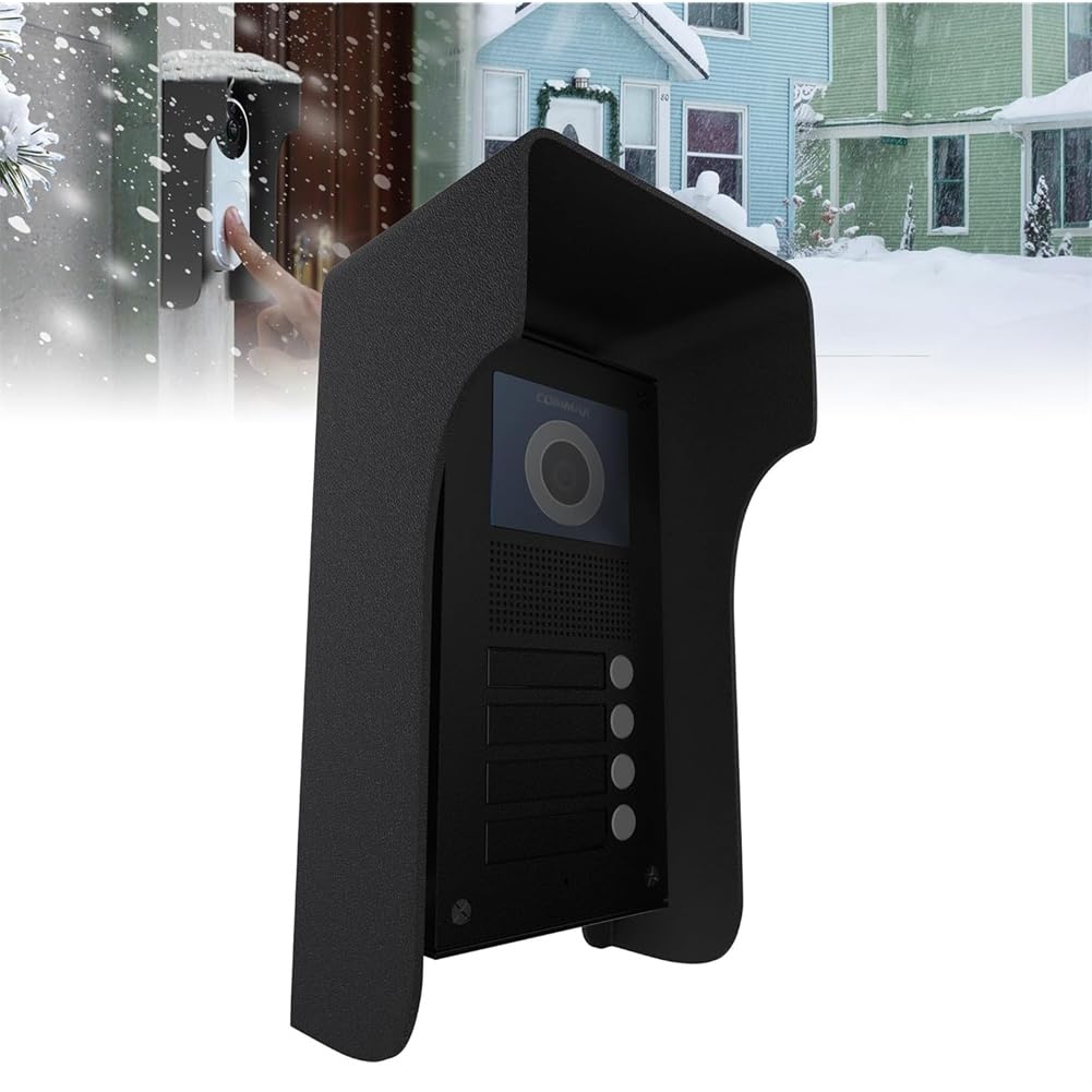 UDSKNV[KSL Waterproof,Outdoor Doorbell Protector Cover, Weatherproof Ring Doorbell Rain Cover for Outside Installation