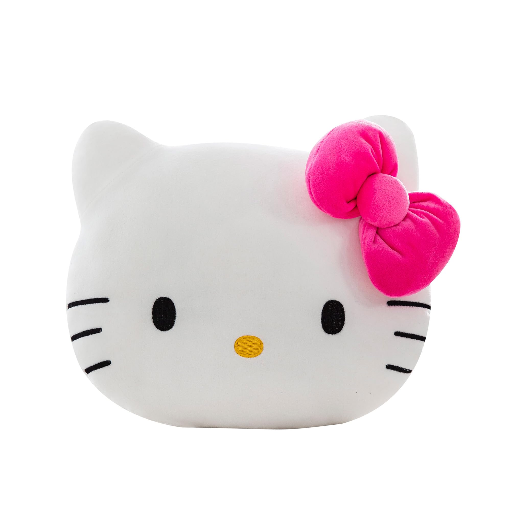Northwest Sanrio Hello Kitty Pink Bow Kitty Cloud Pillow 12 inches โ Plush Stuffed Toy for Kids & Adults, Cartoon Character Throw Pillow, Bedroom Decor, Gift for Fans โ image 1
