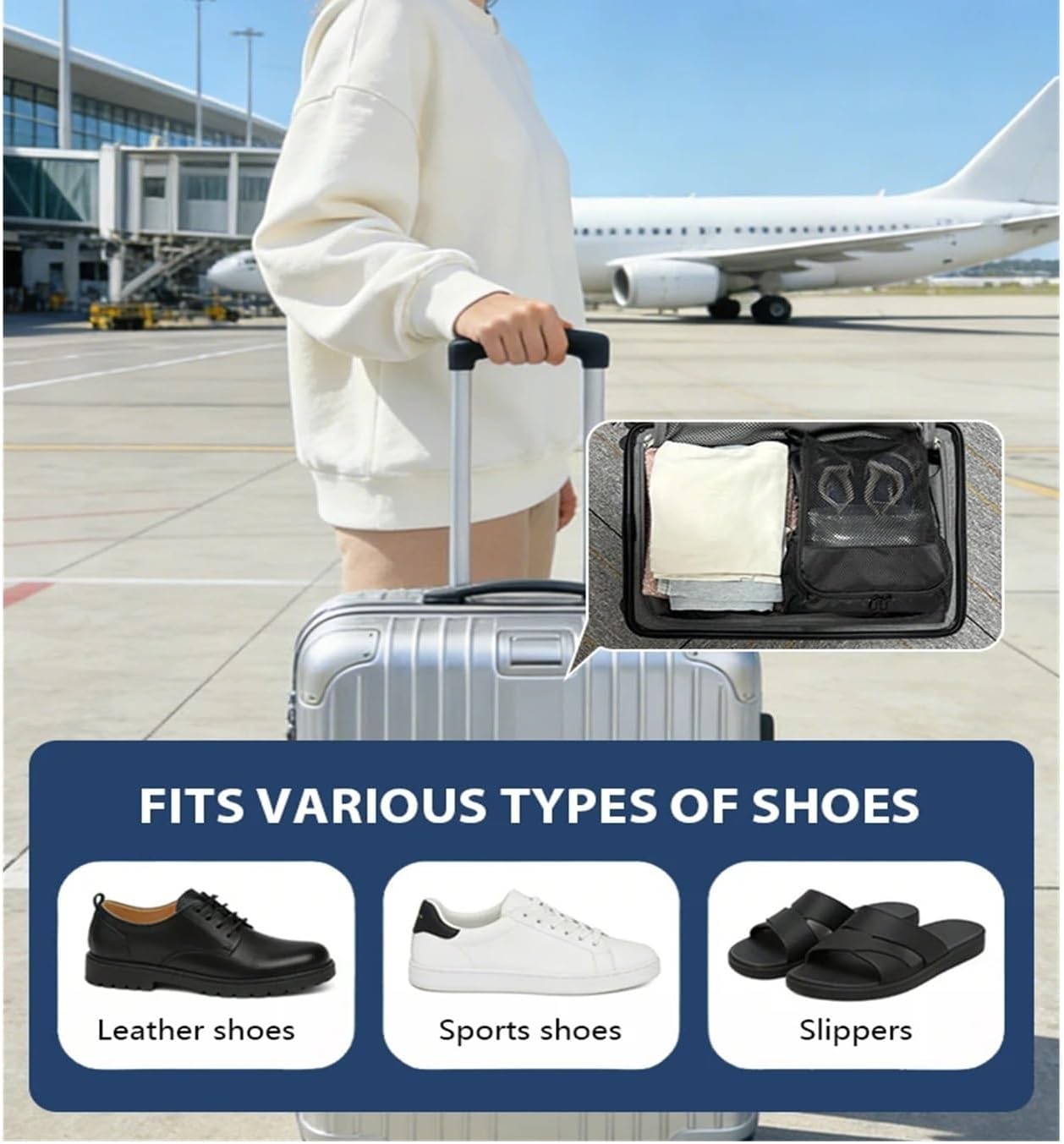 Golf Shoe Bag Golf Shoes Bag Football Training Large Capacity Shoe Storage Outdoor Sports Running Handbag Waterproof