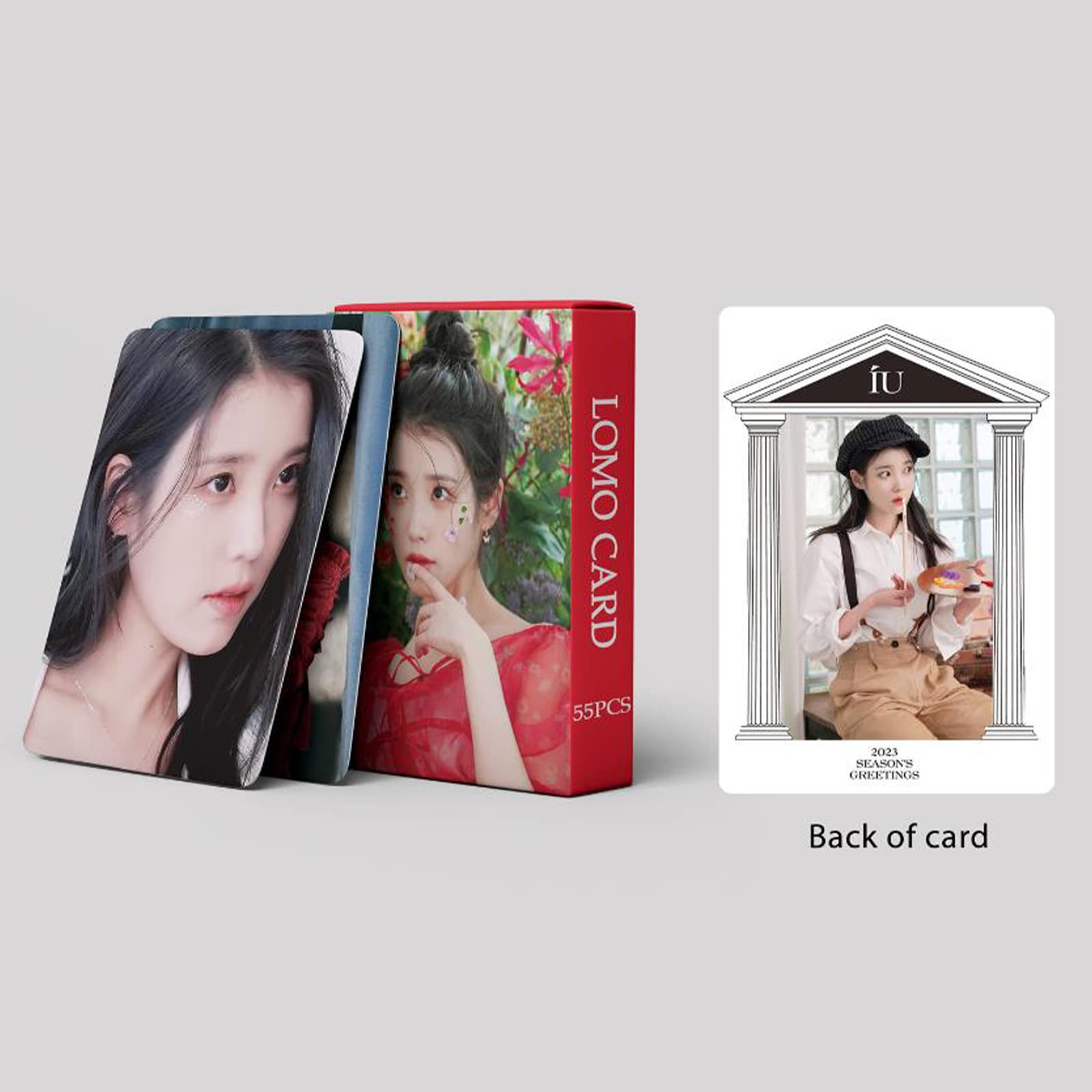 PYAJUU IU Photo Cards 55PCS IU 2023 season's greetings Photocard