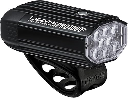 Lezyne Micro Drive Pro - Luz delantera para bicicleta, LED blanco, carretera, montaña, bicicleta de grava, recargable por USB