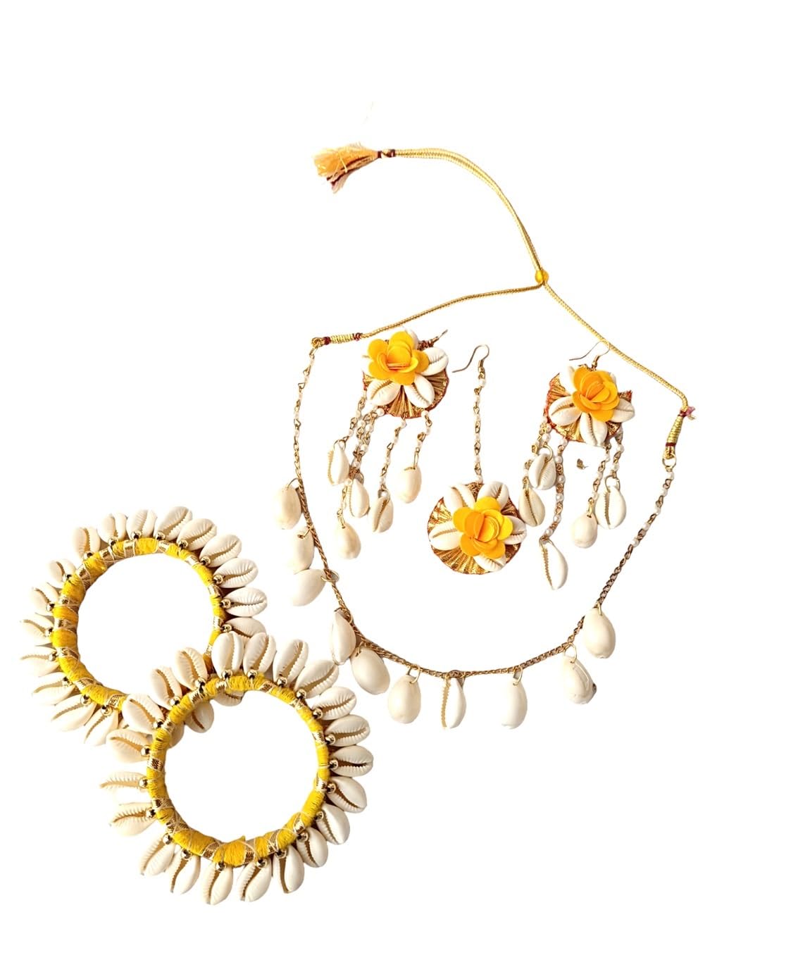 See full amazon price history chart for K&K KREATION YELLOW SHELL JEWELERY FOR HALDI OR MEHNDI FUNCTION K&K KREATION YELLOW SHELL JEWELERY FOR HALDI OR MEHNDI FUNCTION (B0D3QM42L2) Amazon Price History, Amazon Price Tracker