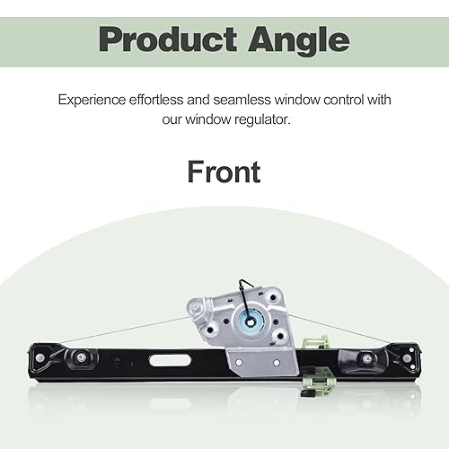 Miniatura 3 de Piezas de repuesto del regulador de vidrio de la puerta trasera izquierda del lado del conductor compatible con BMW E90 E91 3 Series Sedan Wagon