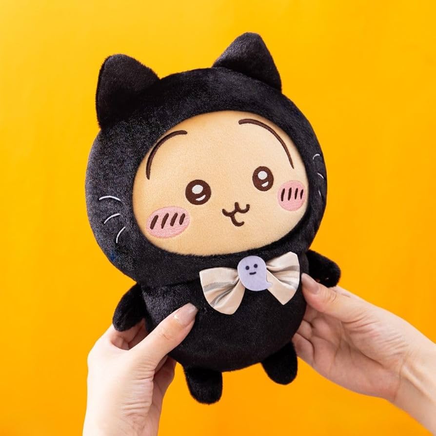 ちいかわ 黒猫 ぬいぐるみ 30個セット まとめ売り Amazon.co.jp: 【公式】ちい'かわ 黒猫のぬいぐるみ ハロウィン