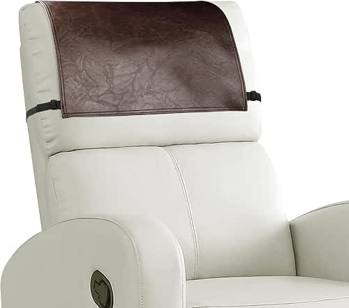 Headrest Cover for Recliner Chair Recliner Headrest Protector Faux Leather