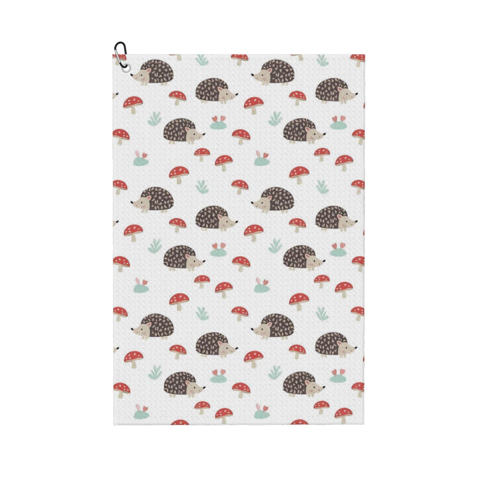 BSDFGSDD Autumn Hedgehogs Leaves Mushrooms Golf Towel 24 x 16 inches