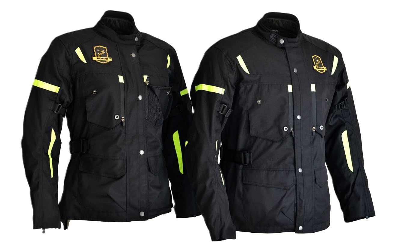 Damska kurtka motocyklowa MacAO, 4 pory roku, Cordura 500D, wodoodporna, odblaskowa, wentylacja, ochrona CE