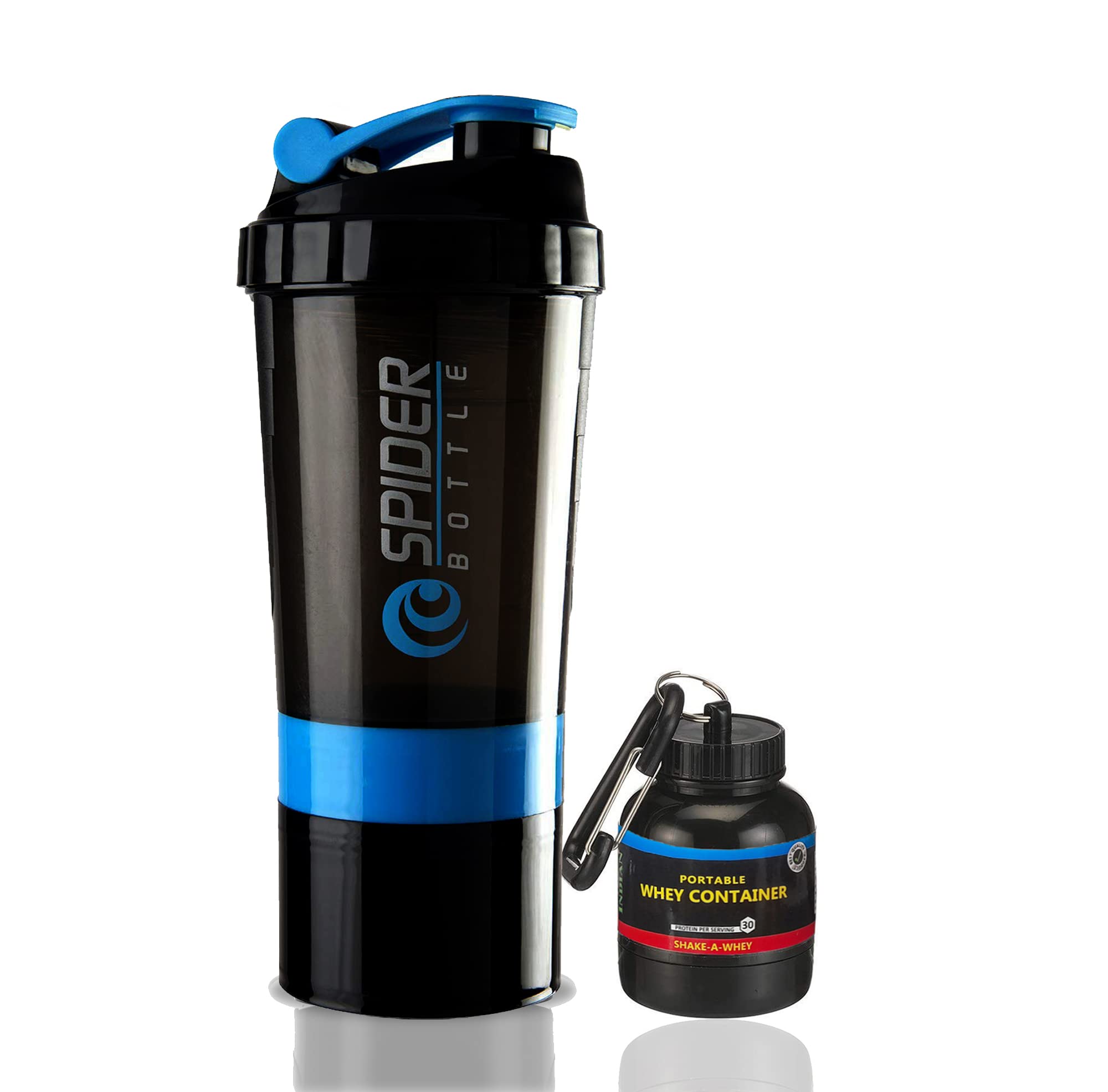 Amazing Designer Protein Shaker Bottle with Wheyloader/Funnel|for Gym Workout Protein Gym Shaker Bottle, Cyclone Shaker, Gym Shaker Bottle, BPA-Free Material Shaker Bottle 500ml (Blue)-picture-33