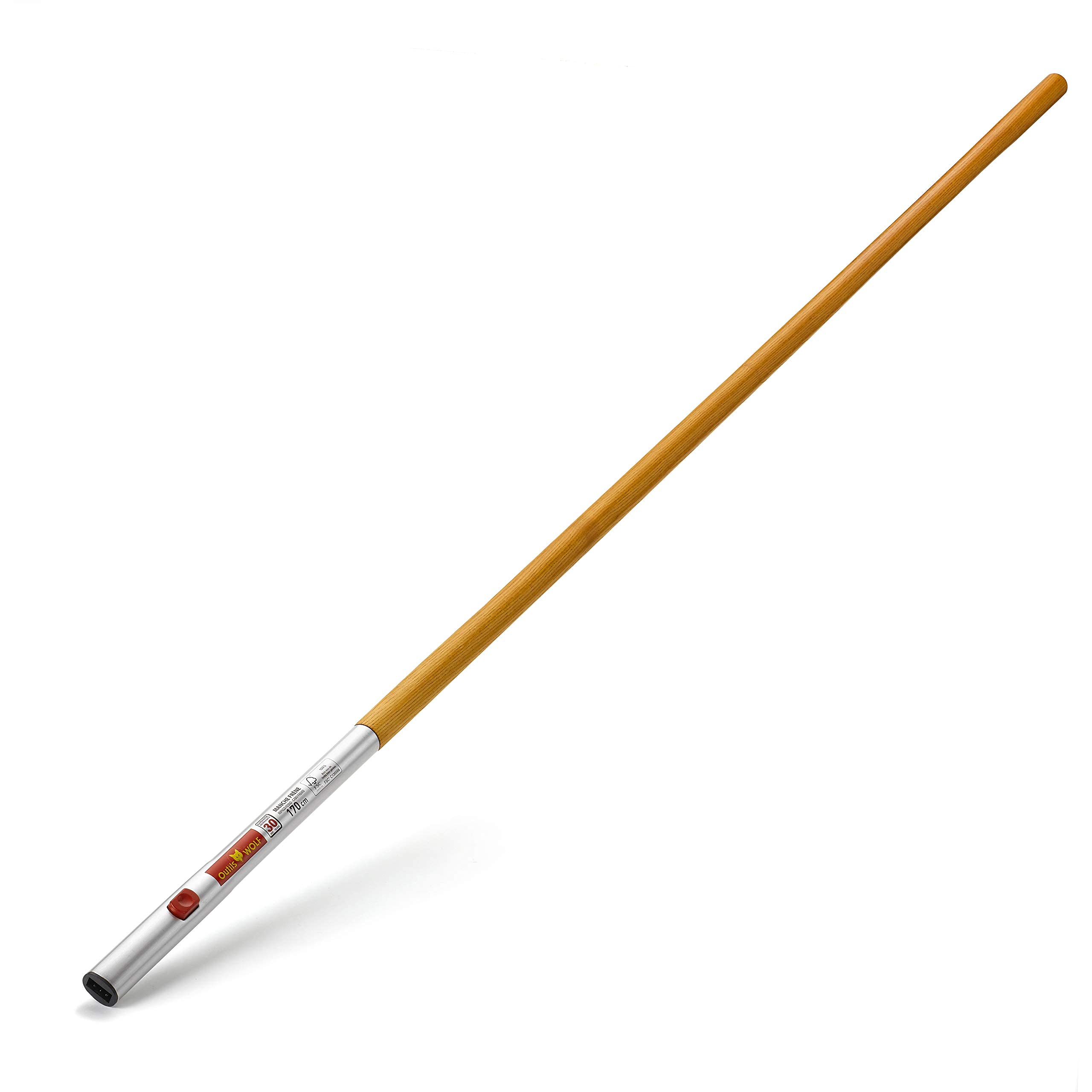 Outils Wolf, Manche en Bois Multi-Star, Plusieurs Tailles possibles, ZM170 (Frêne, 1,70 M) Multicolore 17 x 17 x 21 cm