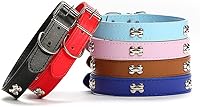 Vista 16 de Love Dream Collares de cuero para identificación de cachorros, 14 unidades, de poliuretano suave, ajustables, para identificación de arena