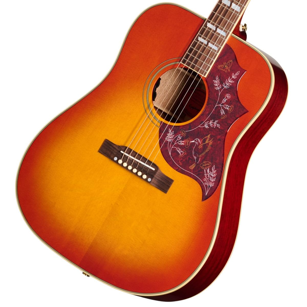 Amazon | Epiphone/Inspired by Gibson Hummingbird Standard Cherry