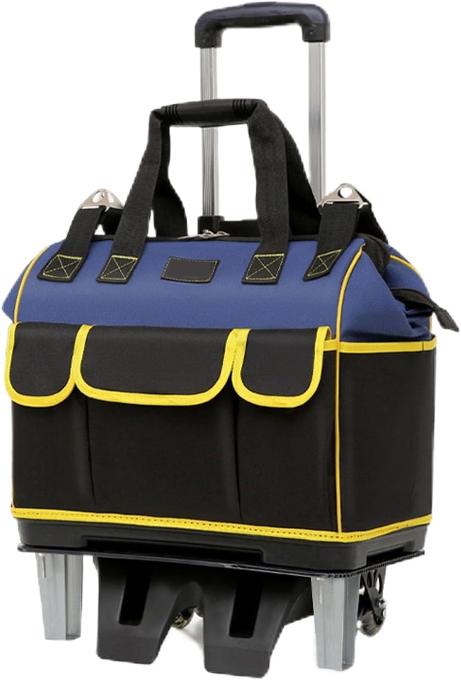 Wheeled Tool Bag, Thickened Canvas Multifunctional Large Capacity
