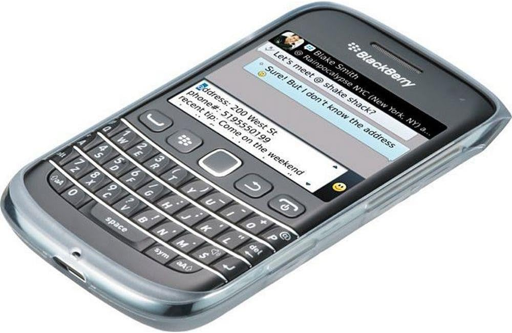 BlackBerry Soft Shell Case for BlackBerry Curve 9320 - Black