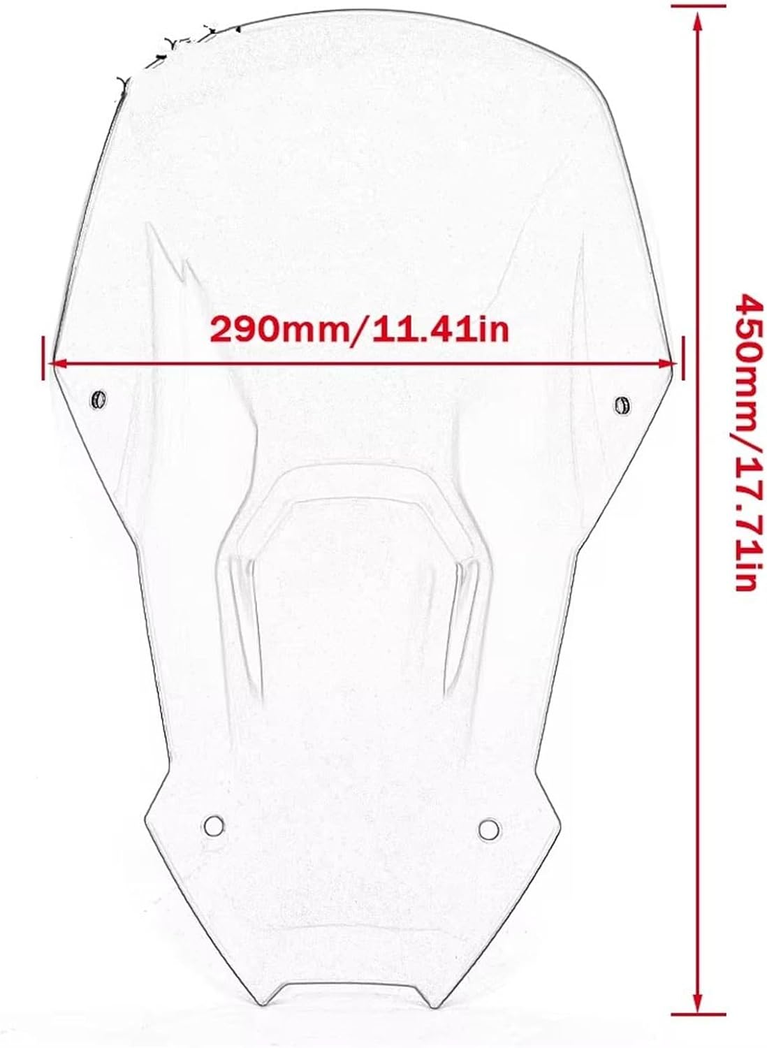 に適合するCRF1100L に適合するCRF 1100 【アクリルディフレクターオートバイフロントガラスエアディフレクター】 L アフリカツインアドベンチャースポーツバイクウィンドディ