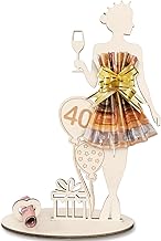 Money Gifts Birthday Woman 40th Birthday Gift Woman Money Gift Birthday Wooden Sign Guest Book 40th Birthday Woman Personalised Gift Birthday Decoration Wedding Table Decoration Anniversary