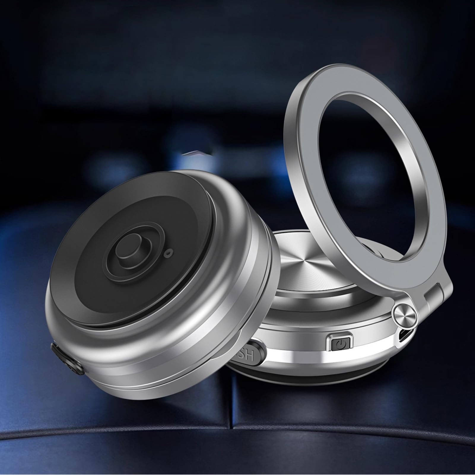 Soporte de teléfono con magnética, soporte magnético para teléfono | para coche | Soporte giratorio de coche ajustable, Suministros de vo