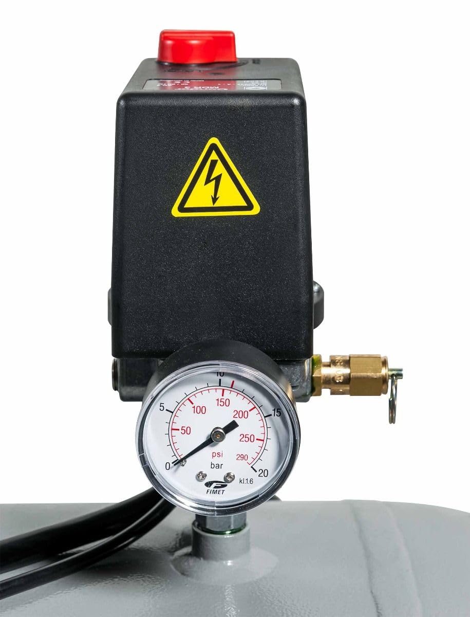 Airpress® compressore ad aria compressa HK 1000-90 (5,5 kW, max. 11 bar, 500 litri di caldaia) connettore di alimentazione 400 V