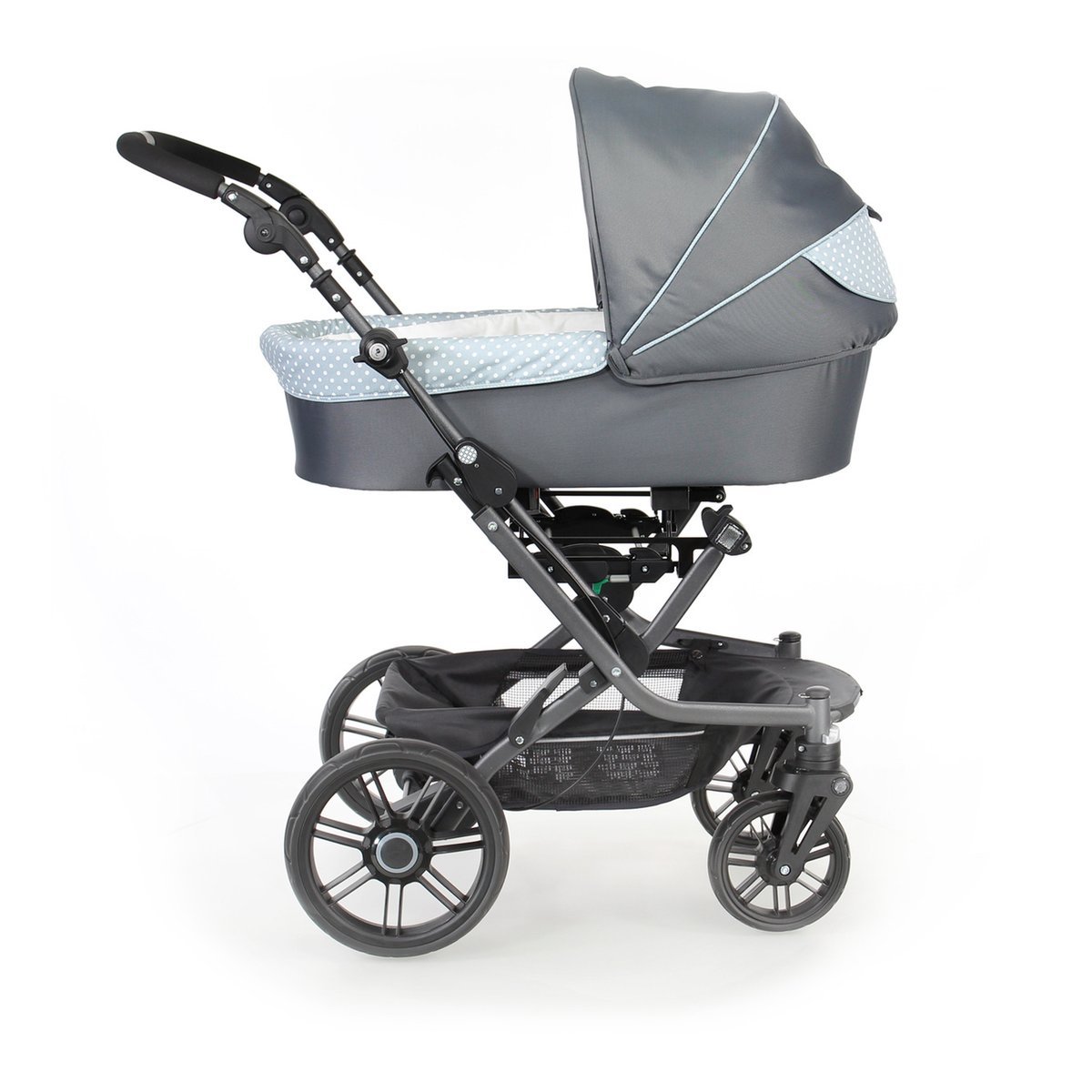 teutonia SET MS GR 7 CPTT 5200 Mistral S Graphite Rad7 Comfort Plus  Tragetasche, Polar Light : Amazon.de: Baby