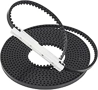 Vista 1 de Correa de transmisión 37561R.S para puerta de garaje de 7 pies, cinturón de apertura de puerta de garaje Genie de 223 pulgadas y ensamblaje de bala