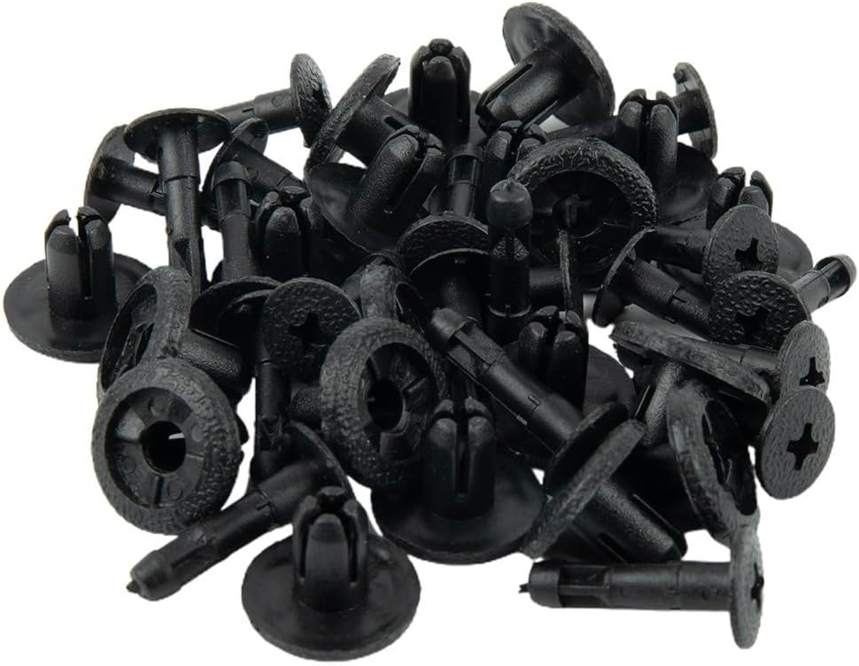 20 Pack Plastic Screw Fastener Clips for Honda Fairing Replacement Part Number 90683GR1003 90683MBW003 Made of ABS Plastic