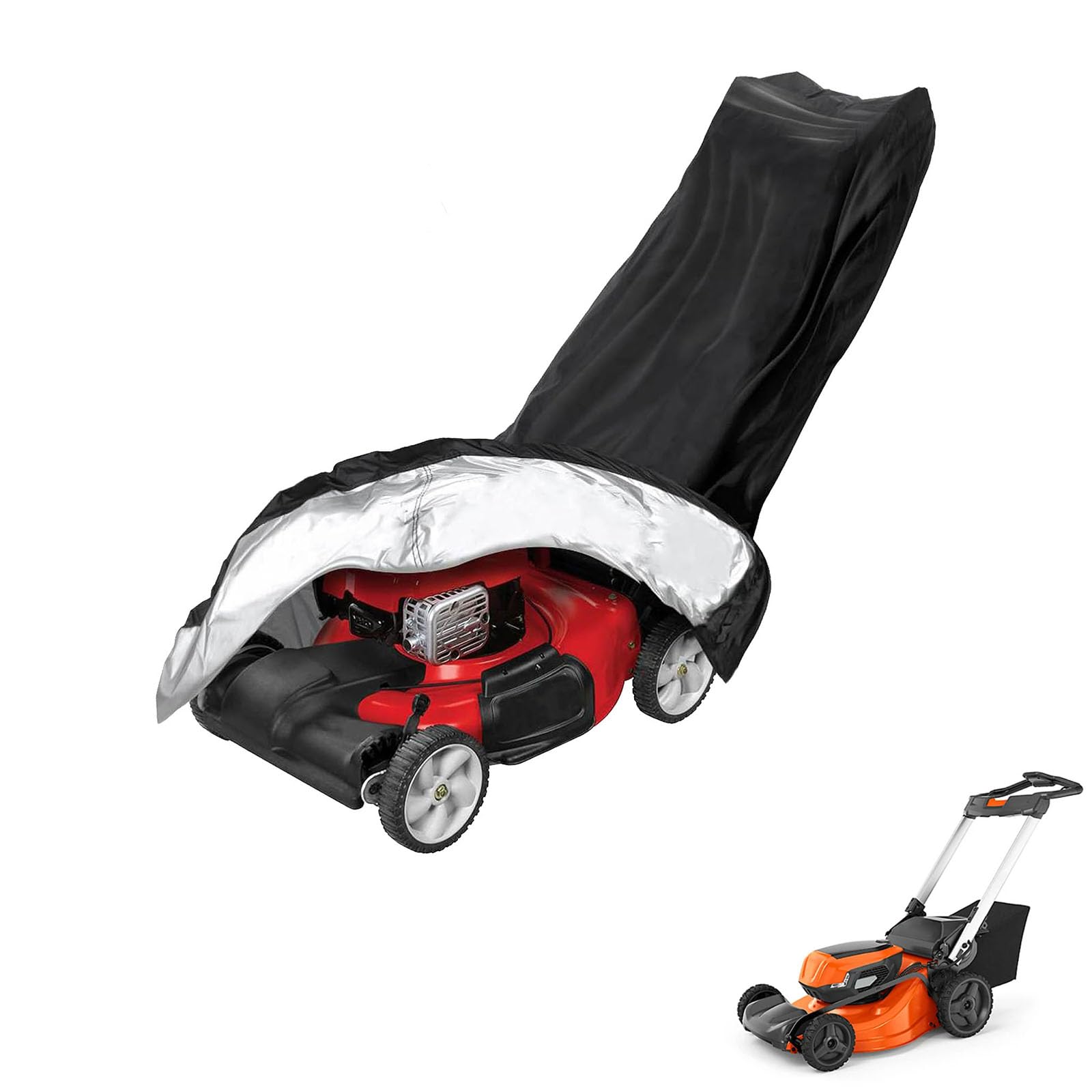 lawnmower cover Compatible with Husqvarna LE322R ,waterproof and sun,suitable for indoor and outdoor use all year round, comes with a storage bag