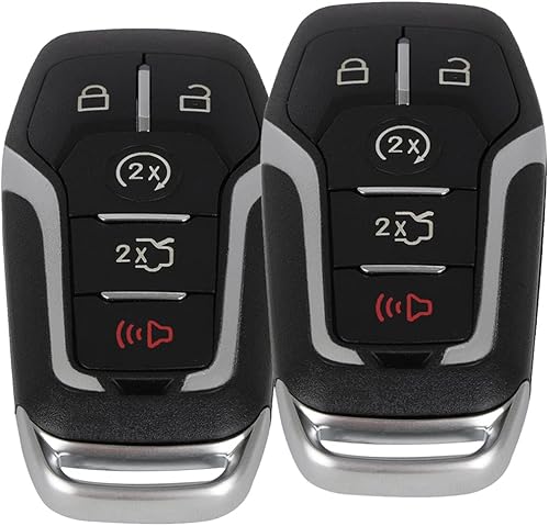Miniatura 5 de SCITOO 2 llaveros a distancia de repuesto para Ford Explorer para Fusion para Lincoln MKC MKZ para Nautilus 2013-2020 5923896 164-R7989