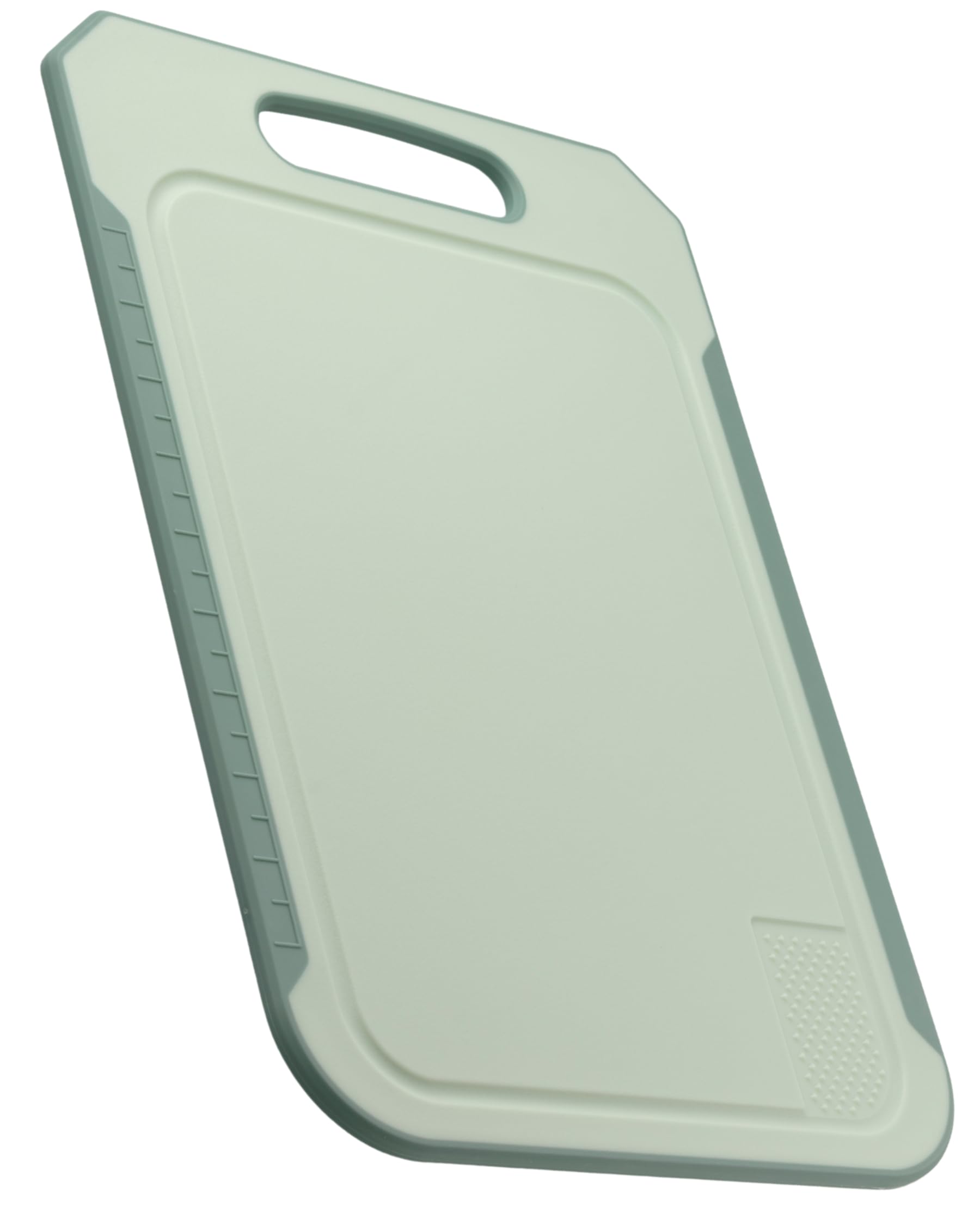 Taylors Eye Witness Non Slip Cutting Board with Built in Ginger Grater & Measuring Guide - 36.5x25.5cm Knife Friendly & Single Sided Chopping Board. Hygienic Polypropylene & Dishwasher Safe, Ocean