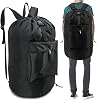 Nizirioo 90L Oxford Fabric Laundry Bag, Waterproof, Foldable, Black
