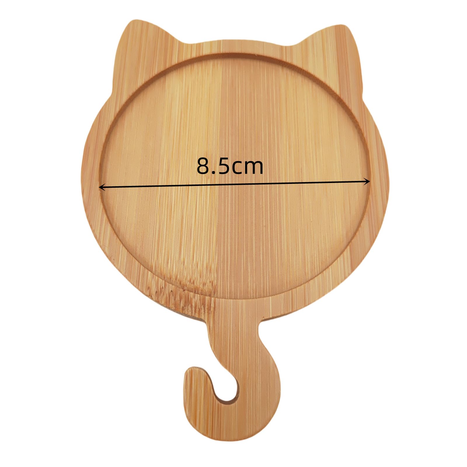 8 Stück Bambus Mosaik Untersetzer - Leere Basteluntersetzer Für DIY Projekte