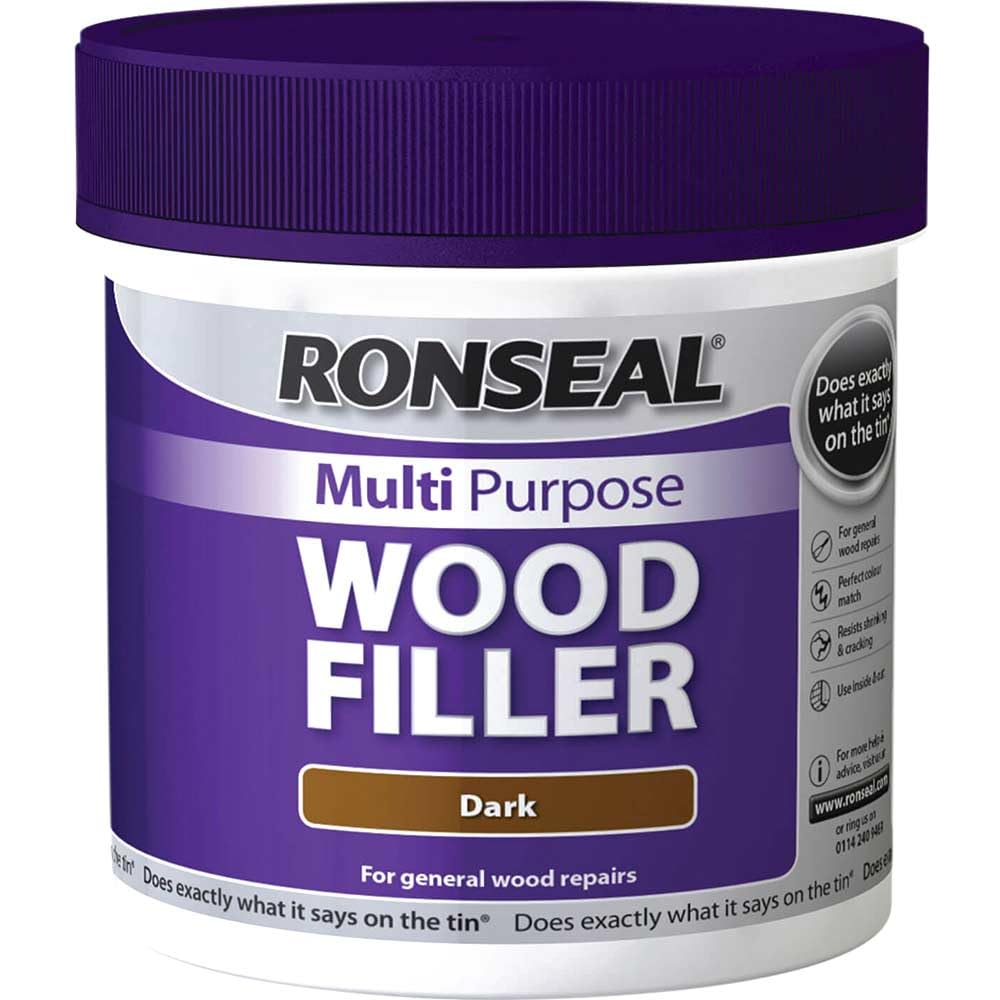 Ronseal Dark Mpwfd465 465 G Multi-Purpose Wood Filler Tub