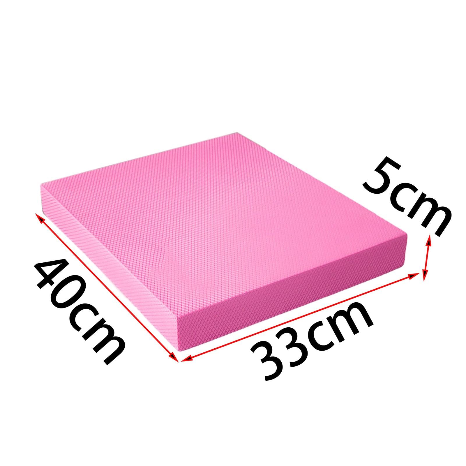 Perfeclan Tapis d'équilibre en Mousse TPE, Tapis de Yoga Portable, imperméable, antidérapant, genouillère, Coussin d'équilibre pour la Gymnastique à Domicile,