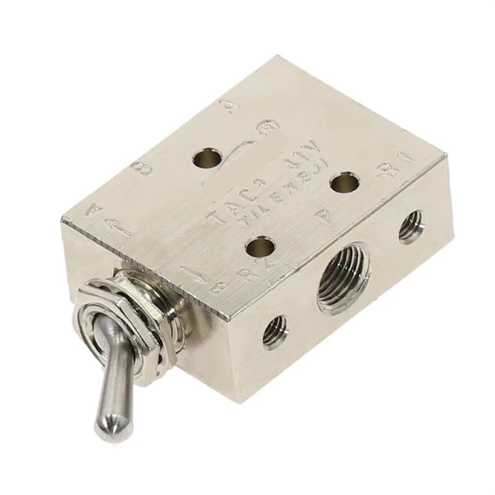 Válvula neumática TAC2-41V de 5 vías con silenciador que reduce el ruido mecánico