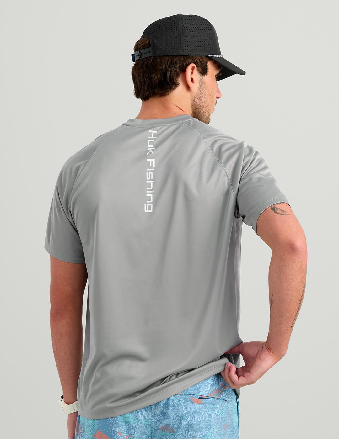 HUK Men's Pursuit Short Sleeve, Performance Shirt + Sun Protection