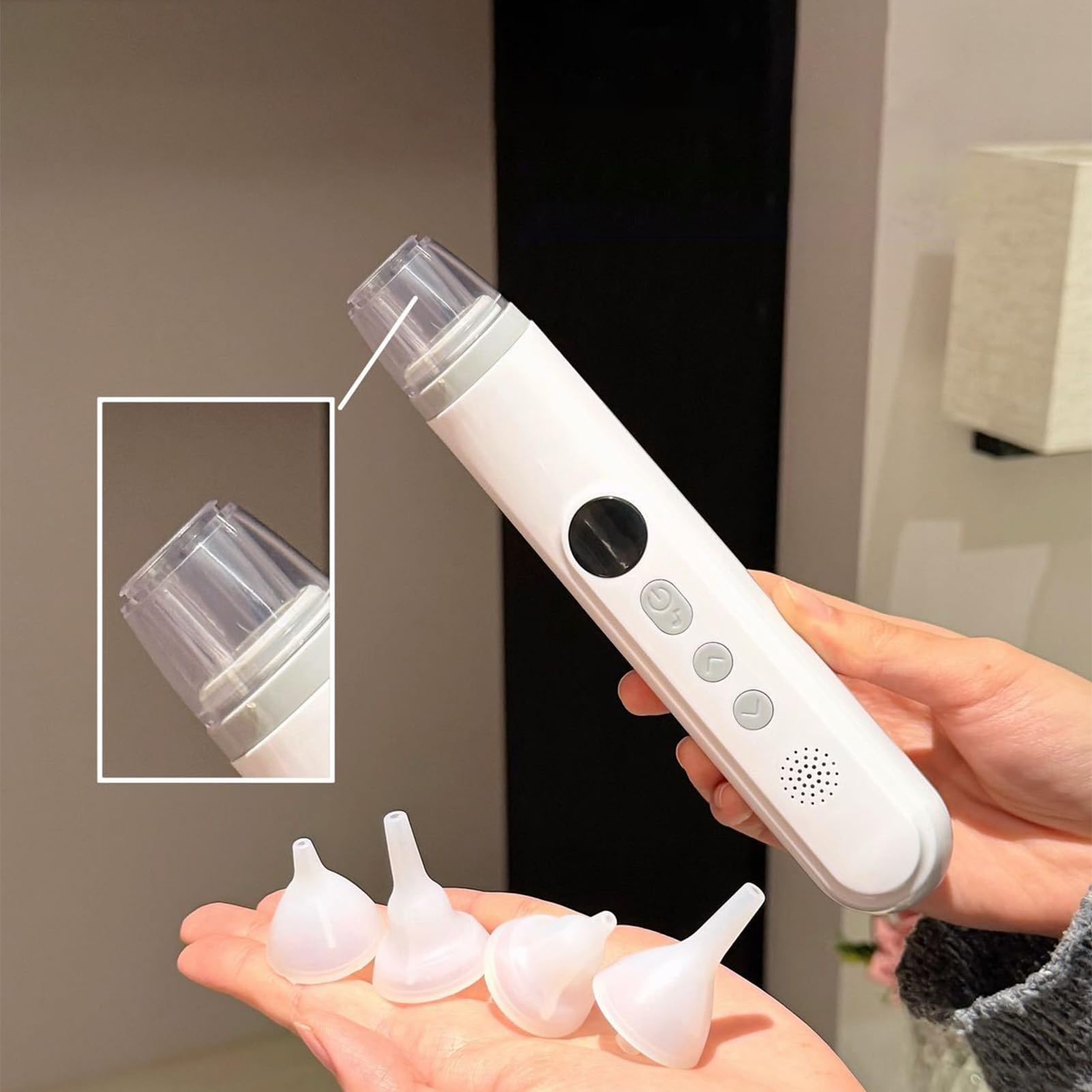 Aspirador Nasal Para Niños Impermeable con Música Relajante