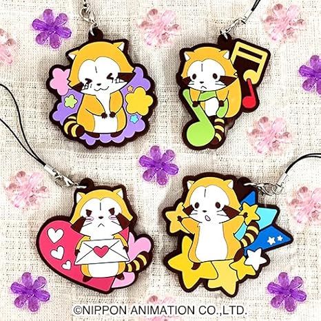 Amazon あらいぐまラスカル きゅーとラバーストラップ 全4種セット アニメ 萌えグッズ 通販 Amazon あらいぐまラスカル きゅーとラバーストラップ 全4種セット アニメ 萌えグッズ 通販