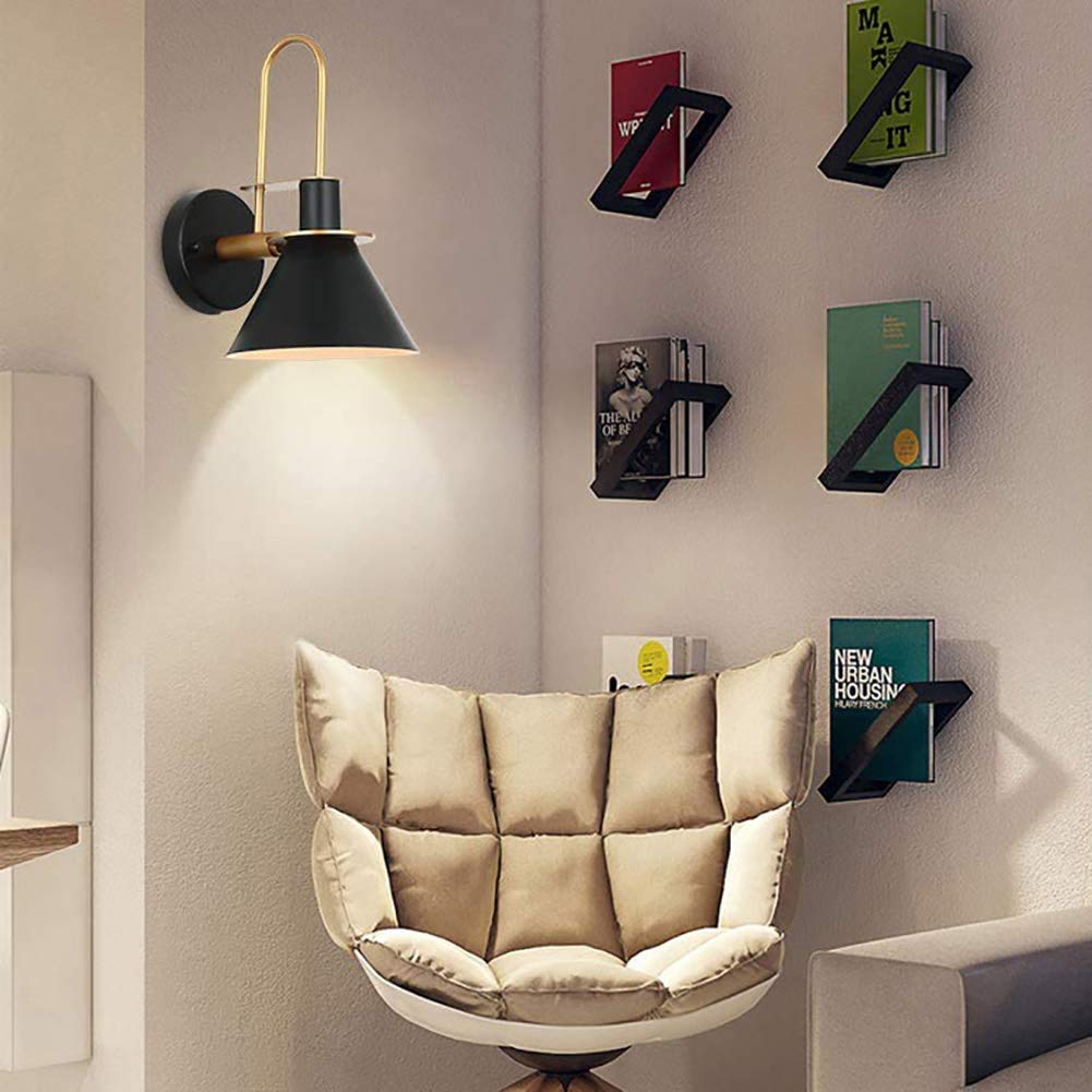WXKAGF Kolorowa lampa ścienna Macarons, zabytkowy metalowy kinkiet przemysłowy z retro przemysłowym kinkietem E27 do sypialni, barek nocny, kawiarnia na poddaszu, salon, makaroniki w przedpokoju,