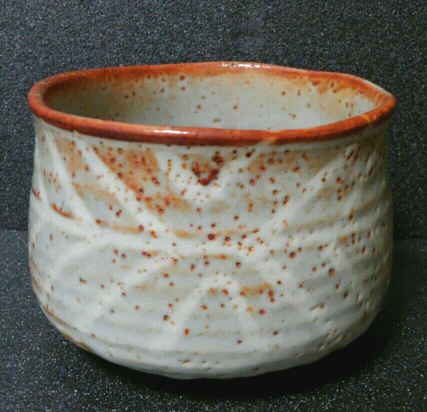 久尻窯 志野焼 茶碗