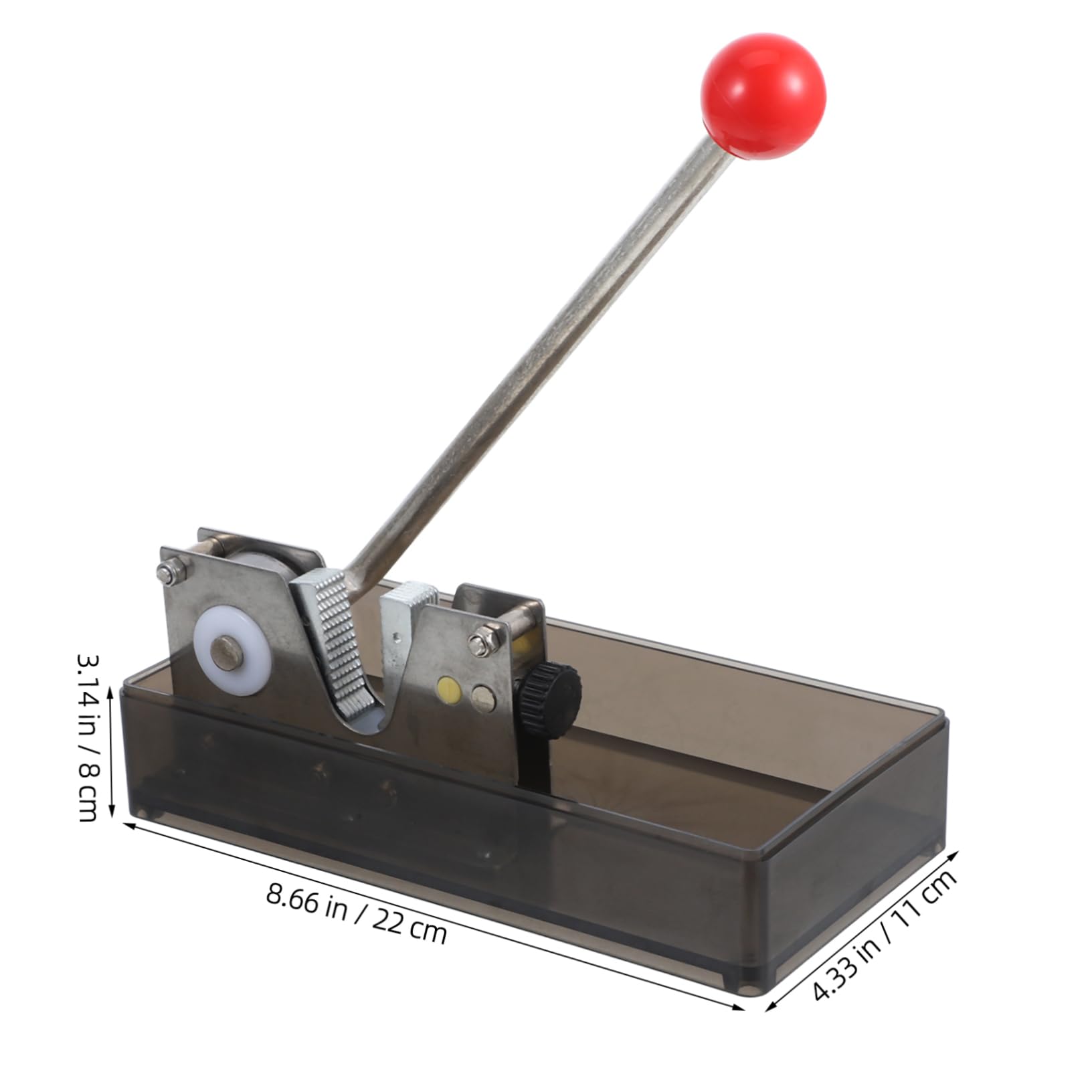 Casse-Noix Manuel pour Noix de Pécan et Macadamia, Pince Robuste en Acier Inoxydable et Abs, Usage Domestique Cuisine