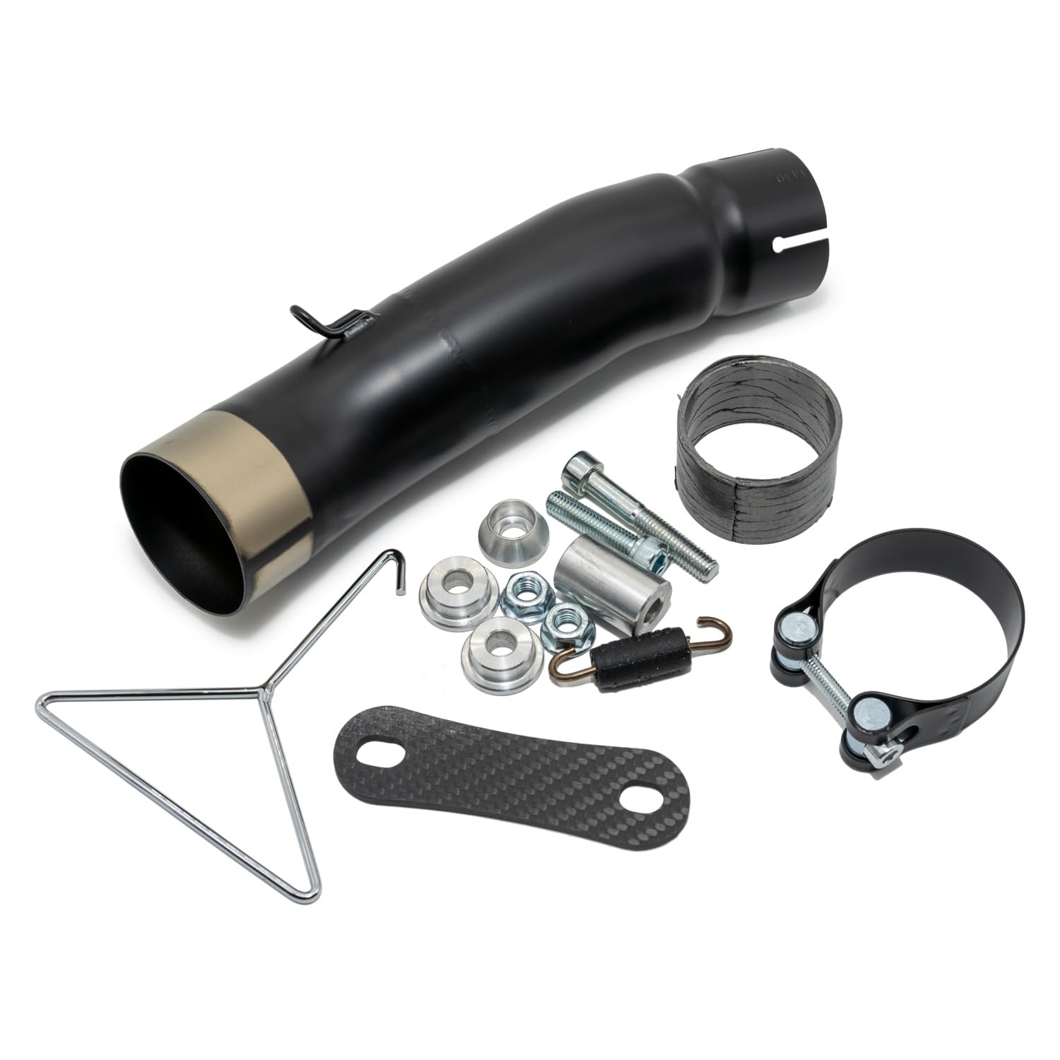 LeoVince LV-10 SLIP-ON SBK Endschalldämpfer Full Black – Für Benelli Leoncino 800, ECE-geprüft, Euro 5