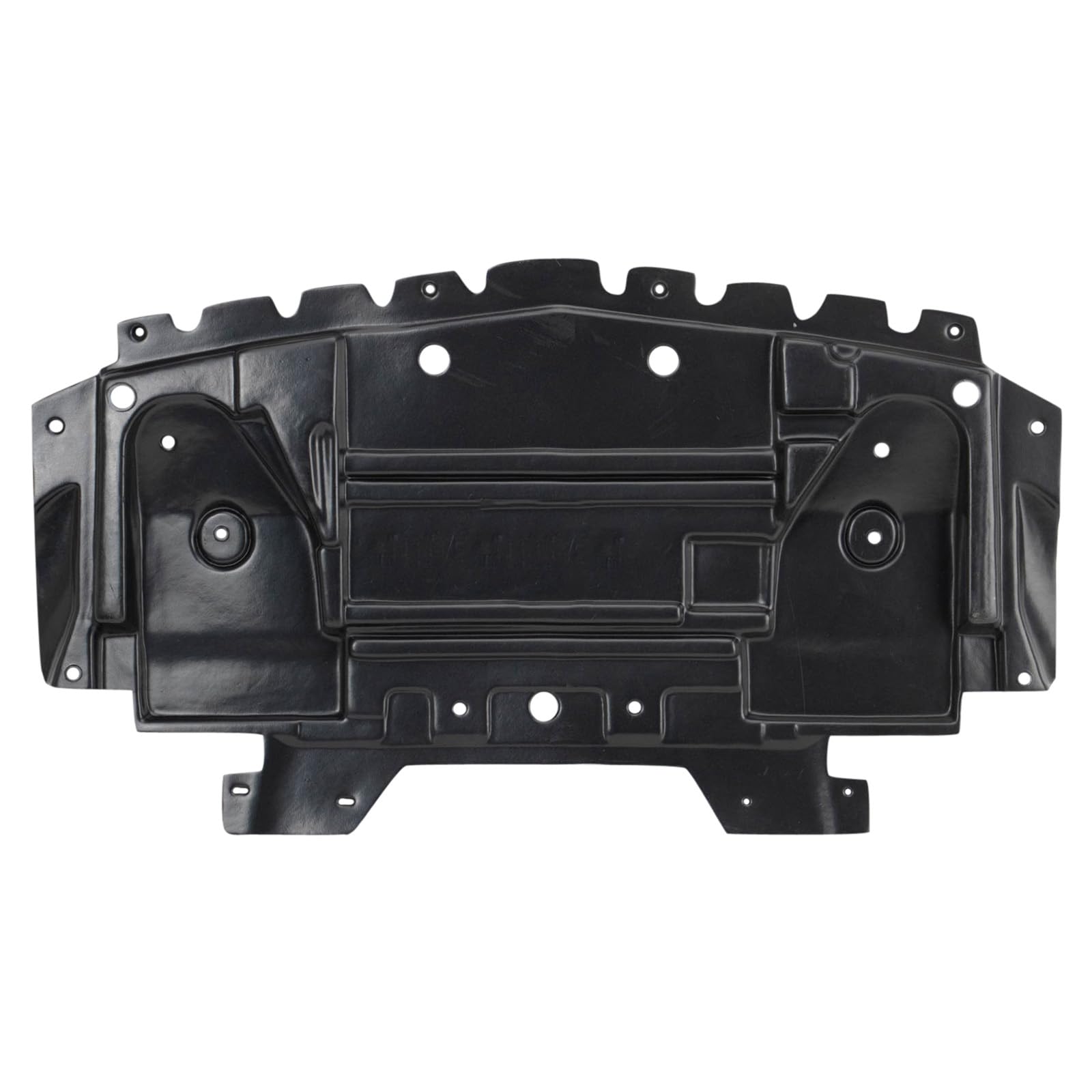 TRQ Front Lower Engine Splash Shield Compatible with 2009-2015 Cadillac CTS GM1091118 GM1228138