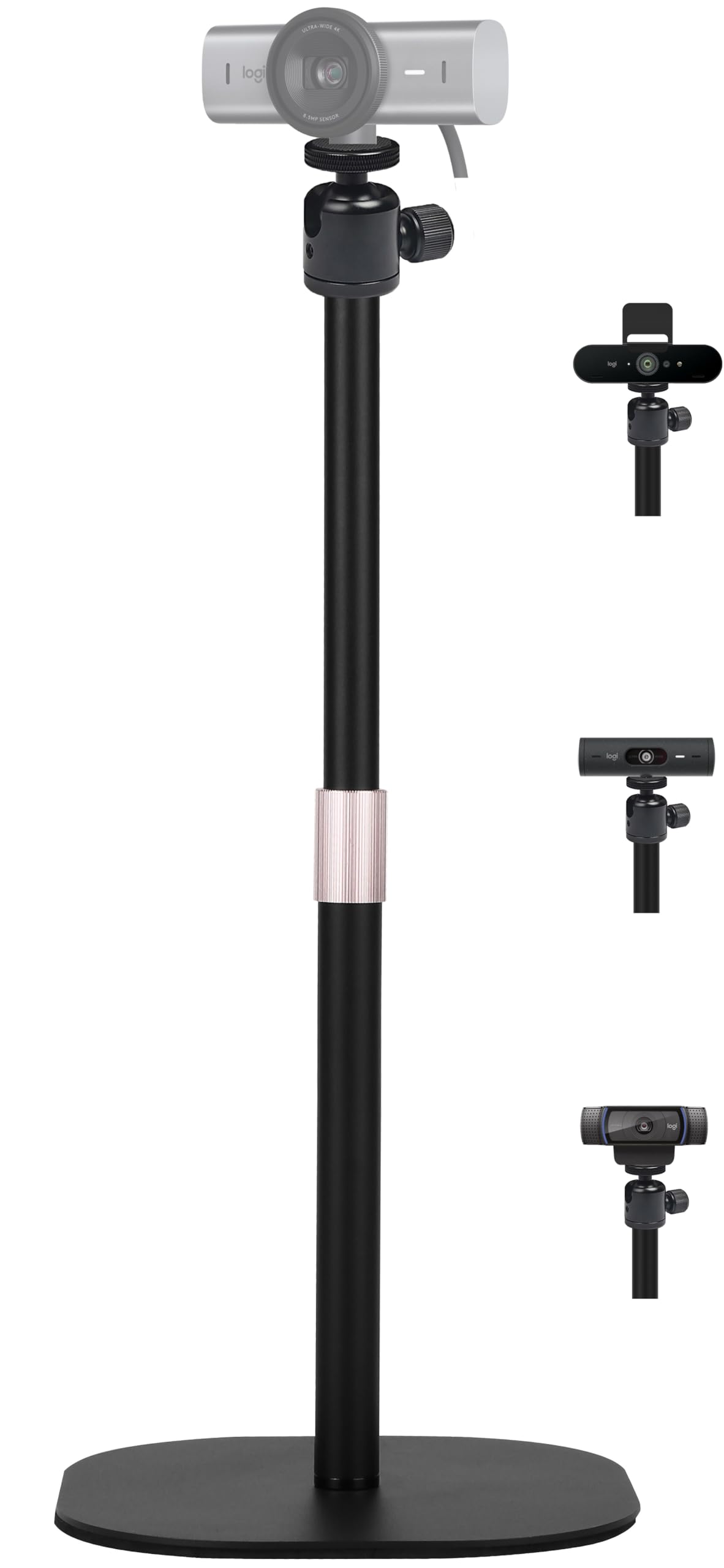 Amazon.com: Heavy-Duty Webcam Stand, Tabletop Webcam Tripod Holder