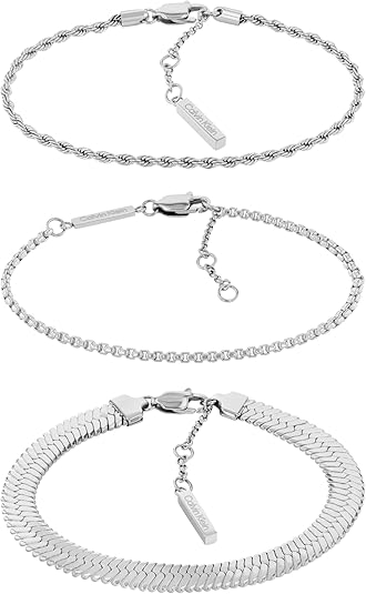 Calvin Klein Women s Accent Jewelry Set 3 Layering