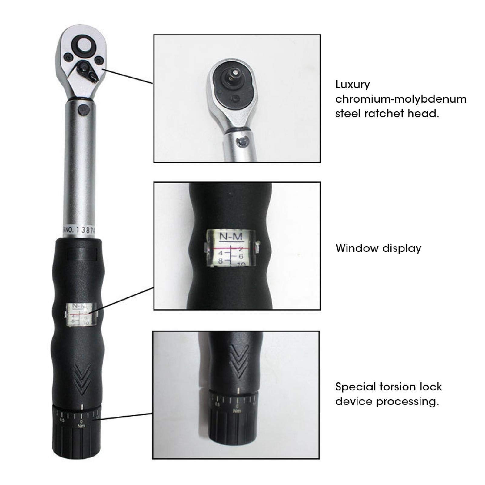 EBTOOLS Austausch des Drehmomentschlüssels Drehmomentschlüssel Drehmomentschlüssel Voreinstellung Drehmomentschlüssel Handwerkzeugsatz Autowerkstatt