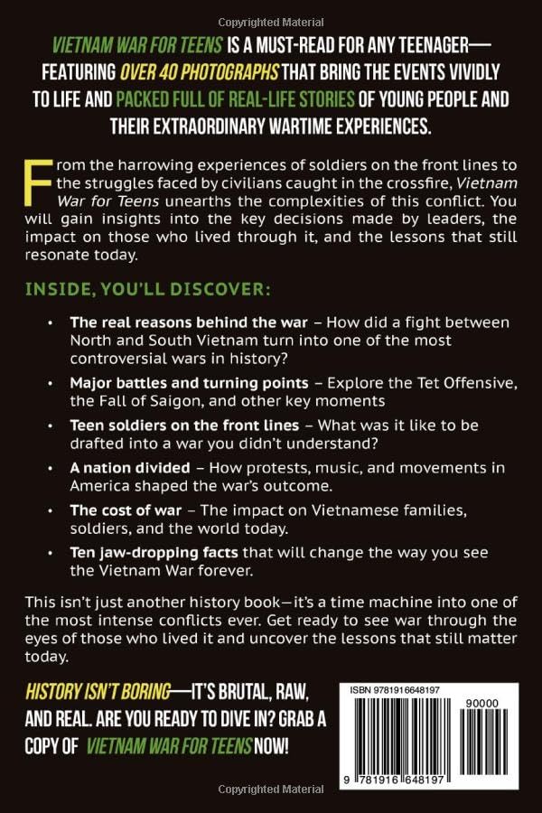 Vietnam War for Teens: Major Battles of the Vietnam War, Turning Points, and Real-Life War Stories (Real-Life History for Teens) - Image 2