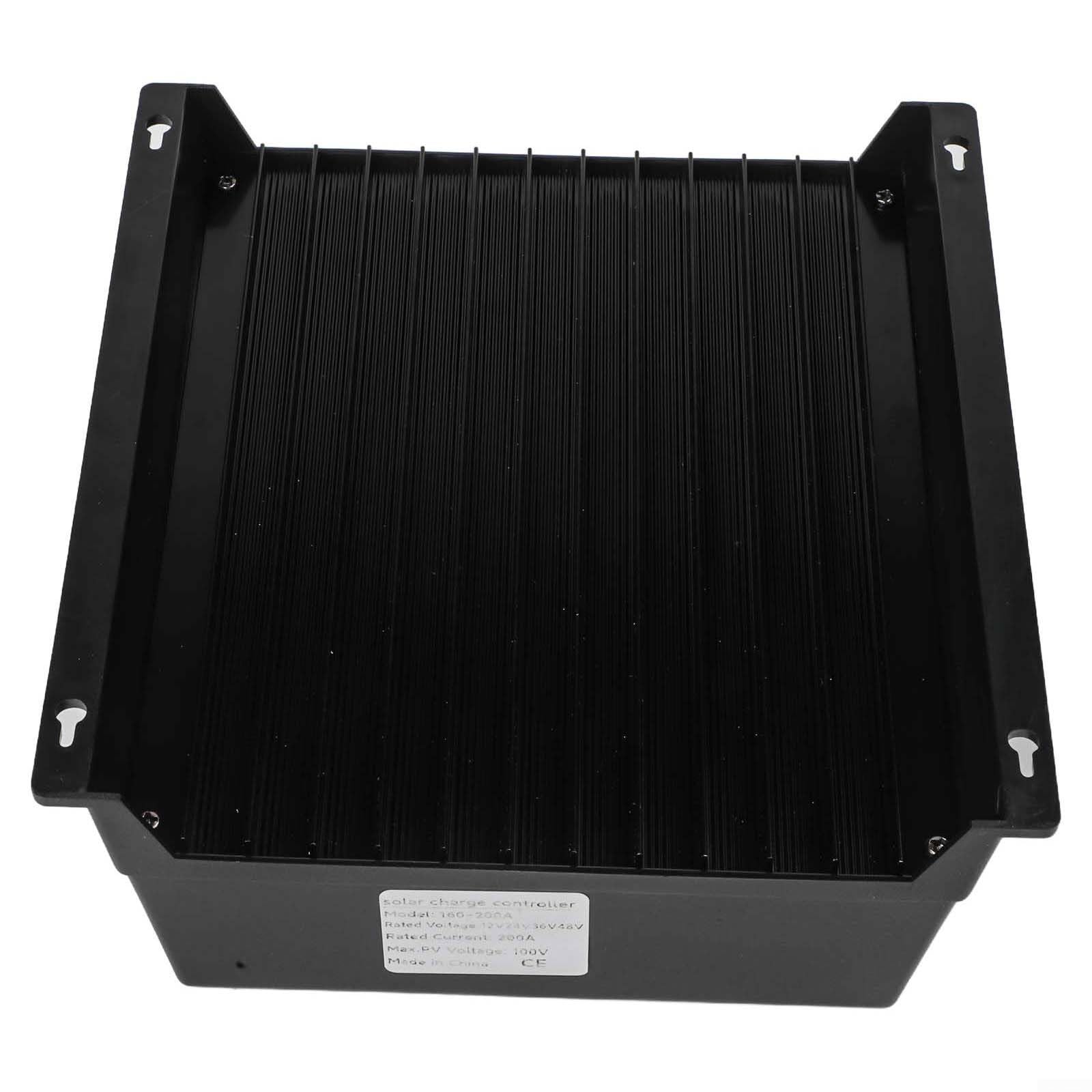 200A MPPT Regulador de batería solar 12V/24V/36V/48V Pantalla LCD USB dual para sistema de carga de panel fotovoltaico